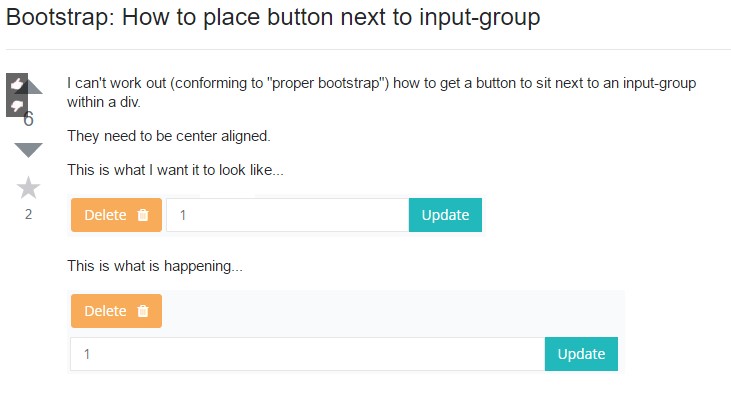  Steps to place button  upon input-group
